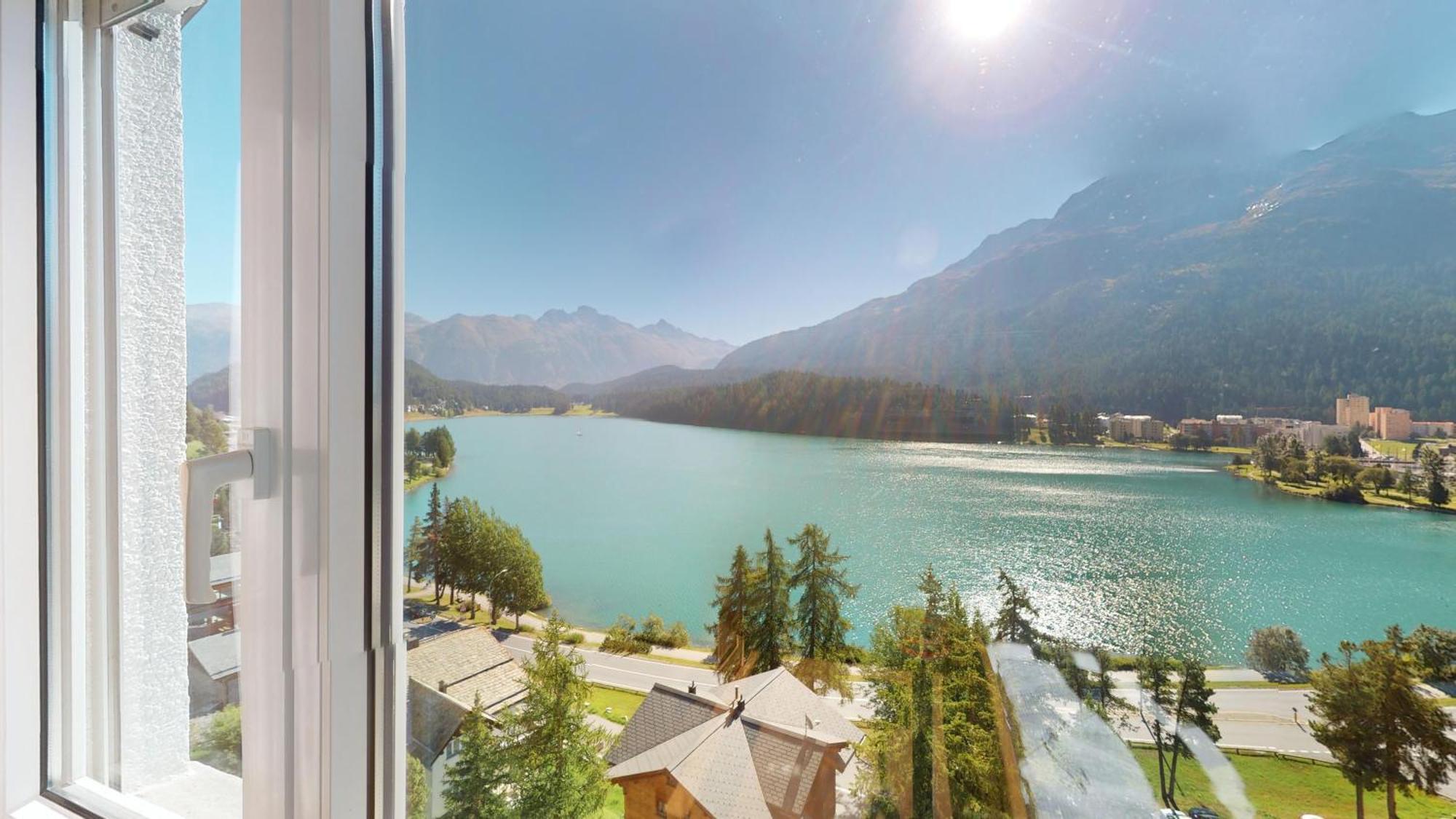 Haus Leibnitzer Leilighet Sankt Moritz Eksteriør bilde
