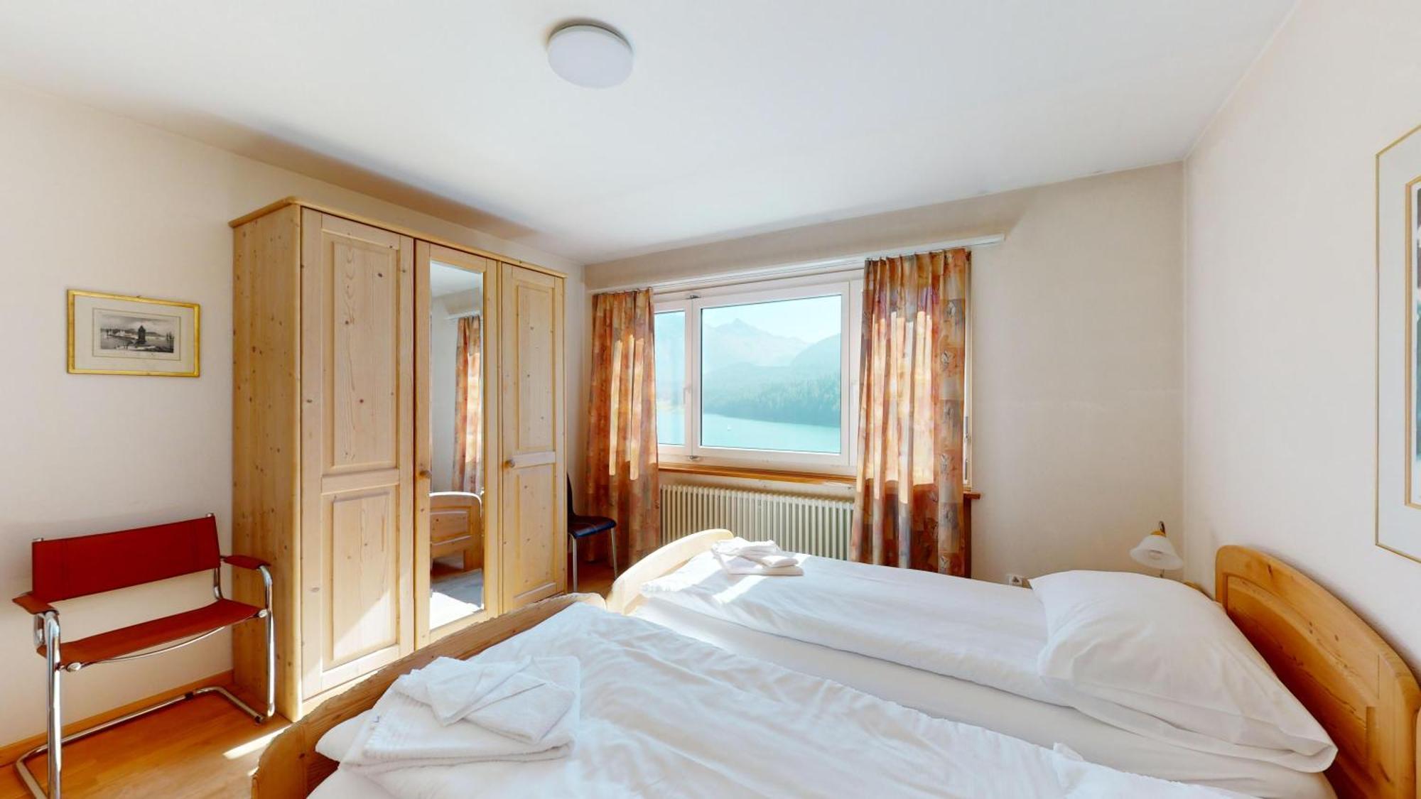 Haus Leibnitzer Leilighet Sankt Moritz Eksteriør bilde